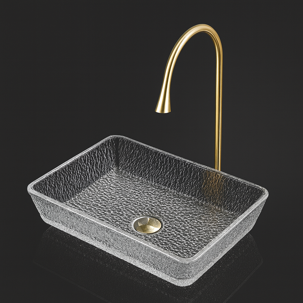 Frastea Textured Clear Basin