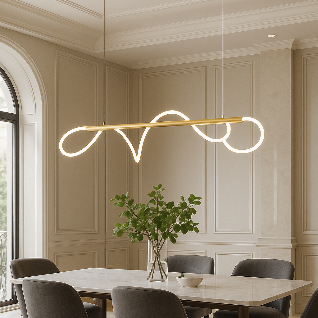Serif Chandelier