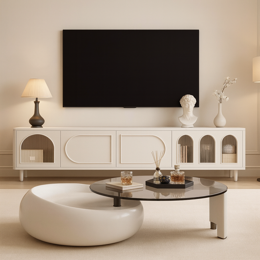 Arcadia Coffee Table and TV Console
