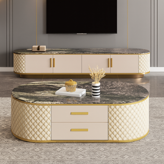 Canella Coffee Table and TV Console