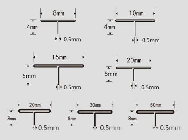 Cavissi T-Channel Strip