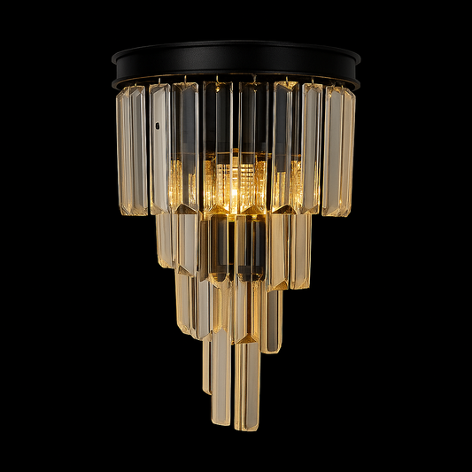 Citrine Cascade Wall Sconce
