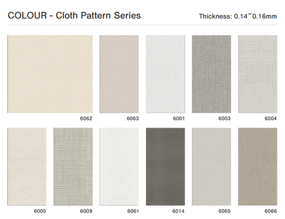 Detail of hollow fluted cloth-finish panel illustrating surface weave and profile options. SAIBA Homes.