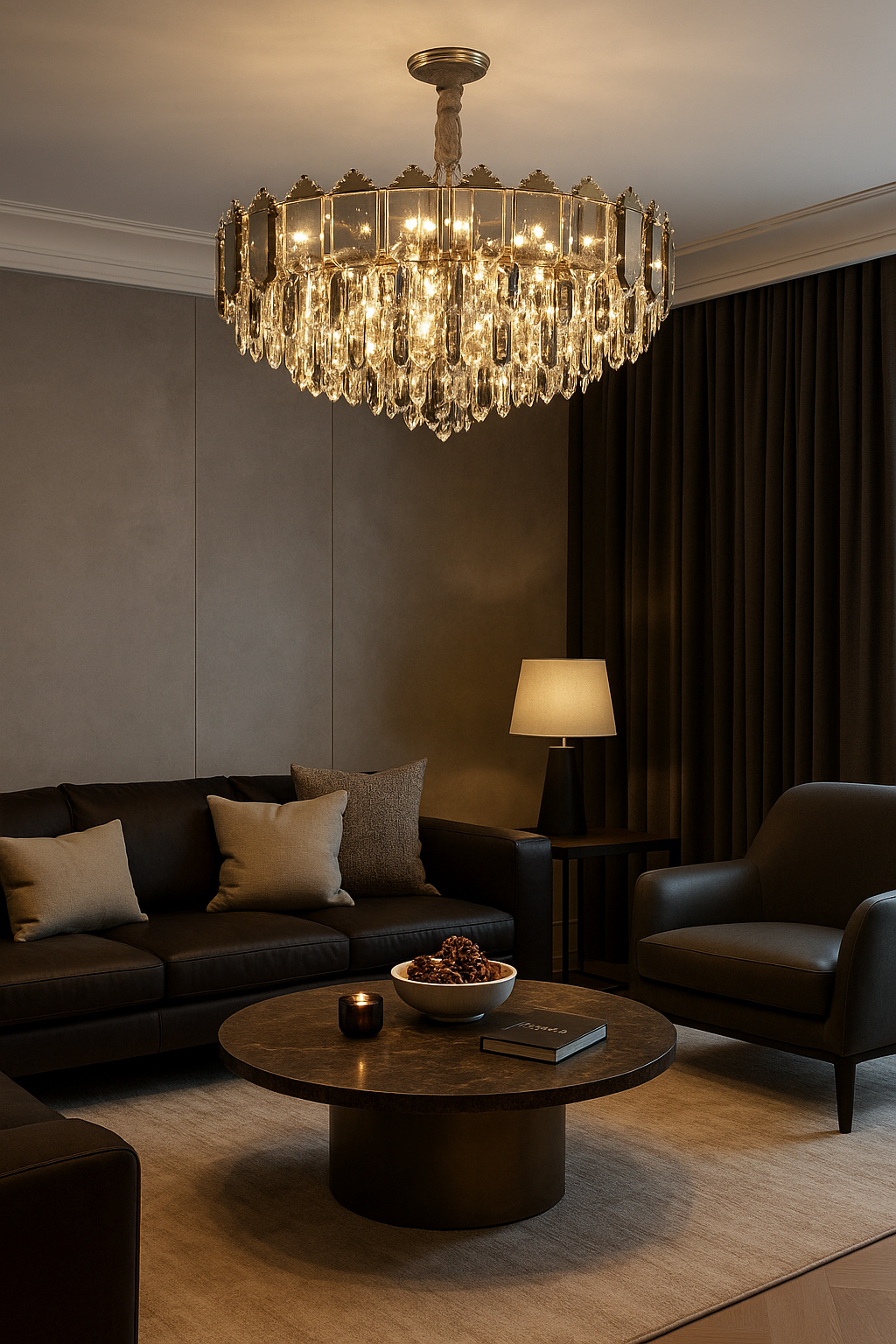 Crown Mirage Chandelier