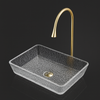 Frastea Textured Clear Basin