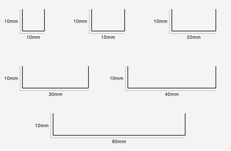 Mirage U-Channel Strip