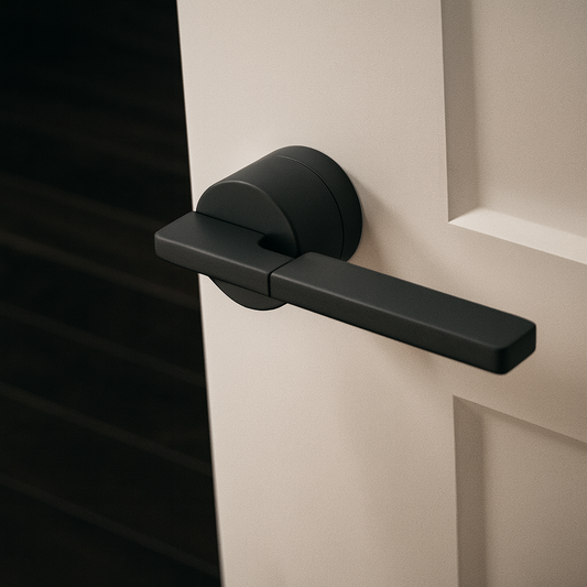 Moro Black Door Handle