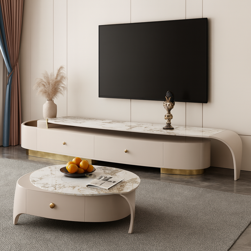 Orvella Coffee Table and TV Console
