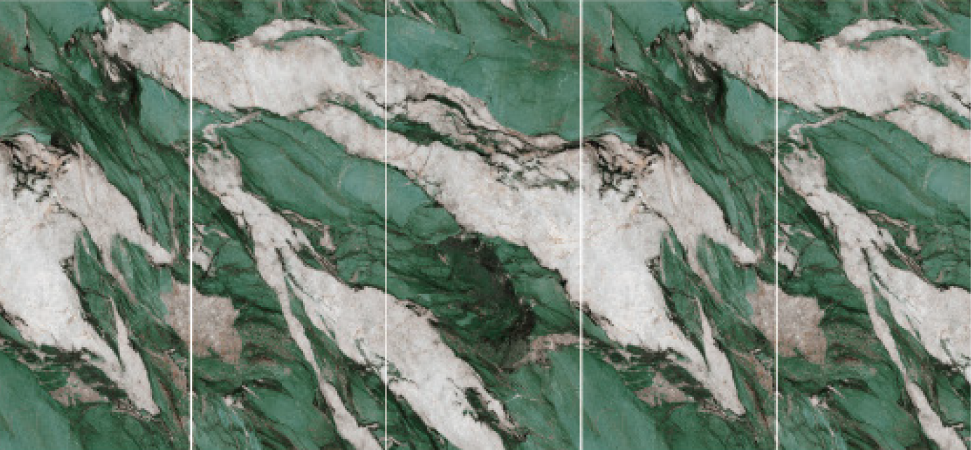 UHD Wall Panel - Blue Green Stone Series