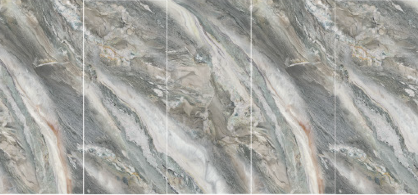 UHD Wall Panel - Blue Green Stone Series