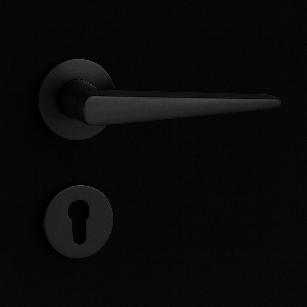 Taren Black Door Handle