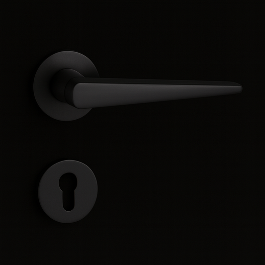 Taren Black Door Handle