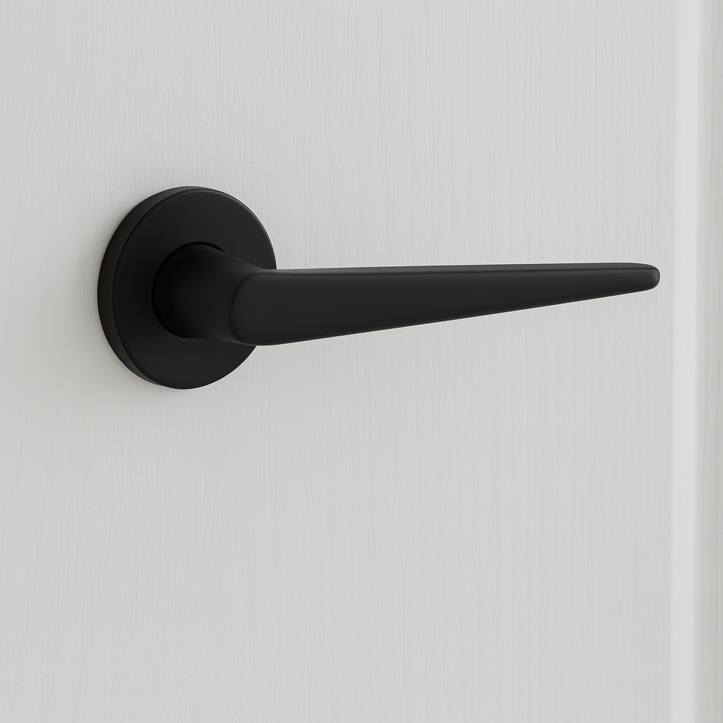 Taren Black Door Handle