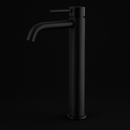 Black Tall Faucet High End Luxurious. Solid Brass.
