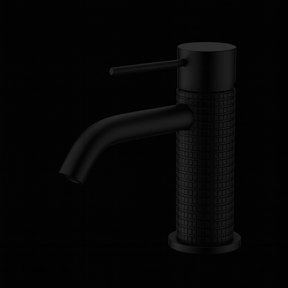 SAIBA Veyron Matte Black Bathroom Faucet – Premium PVD Finish
