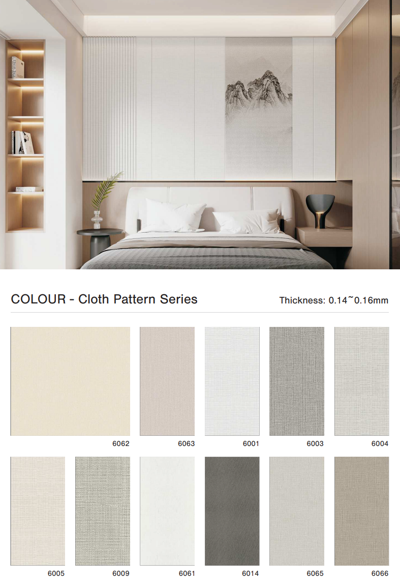 Hollow Triangular Grille Fluted Wall Panel - Cloth Edition