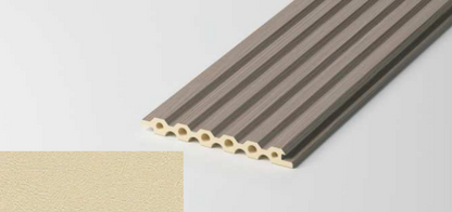 Hallow Hex Fluted Wall Panel – Solid Colour Edition product image. SAIBA Homes